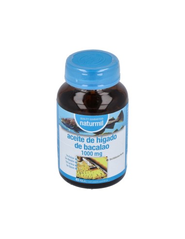 Aceite De Higado De Bacalao 1000Mg. 45Perlas