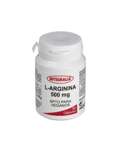 L-Arginina 500Mg. 60Cap.