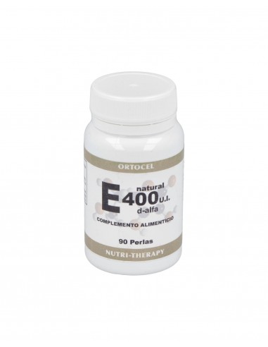 Vitamina E 400Ui D-Alpha (Natural) 90Perlas