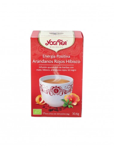 Yogi Tea Energia Positiva Arandano Hibisco 17Inf.