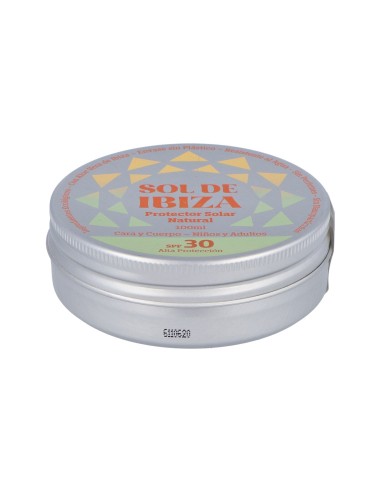 Sol De Ibiza Crema Solar Spf30 100Gr. Bio