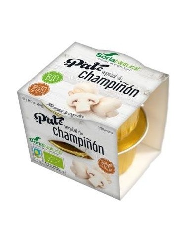 Pate Vegetal De Champiñon 2Udsx50Gr. Bio