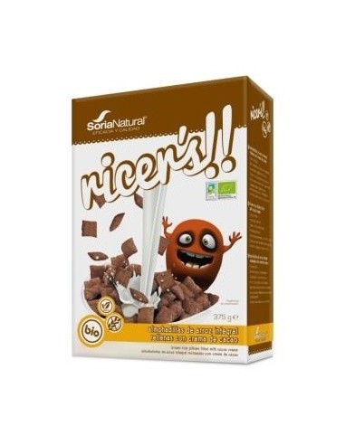 Ricers Cereales Cacao Y Avellanas 375G Bio Vegan