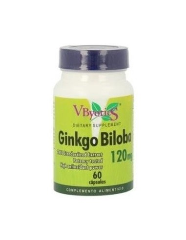 Ginkgo Biloba 120Mg. 60Cap.