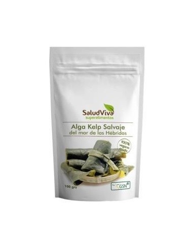 Alga Kelp Salvaje En Polvo 100Gr. Bio Vegan