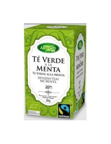 Te Verde A La Menta Infusion 20Bolsitas. Bio