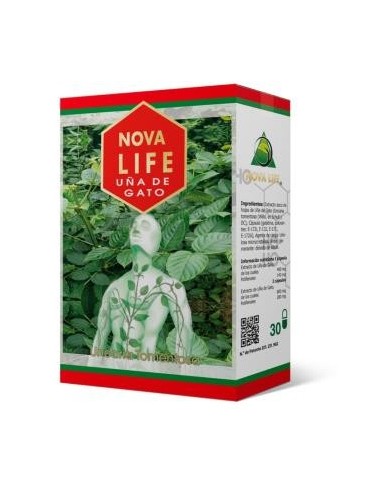 Nova Life Uña De Gato 30Cap.