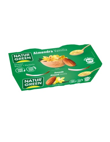 Naturgreen Almendras Bio Vainilla 2 X 125 Gr de Naturgreen