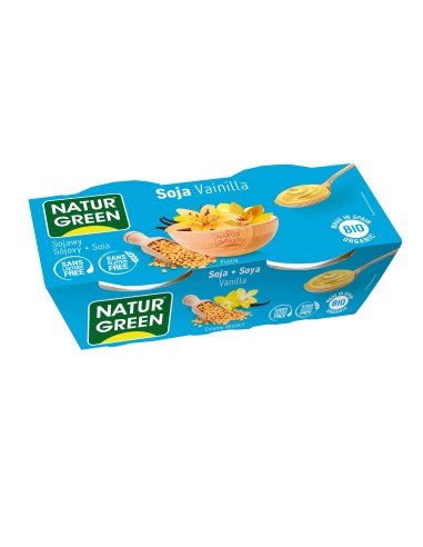 Naturgreen Soja Bio Vainilla 2 X 125 Gr de Naturgreen