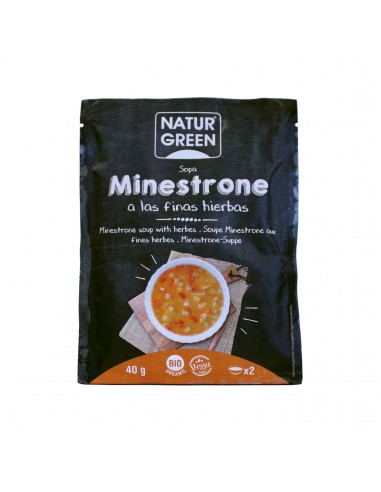 Naturgreen Sopa Minestrone Finas Hierbas 40 Gr de Naturgreen