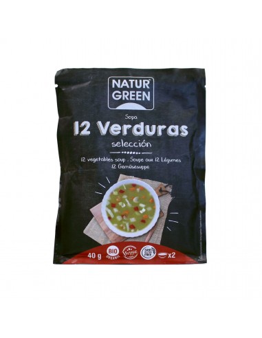 Naturgreen Sopa 12 Verduras 40 Gr de Naturgreen