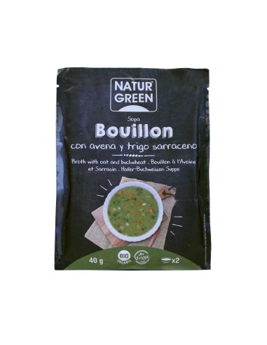 Naturgreen Sopa Bouillon Avena Trigo Sarraceno de Naturgreen