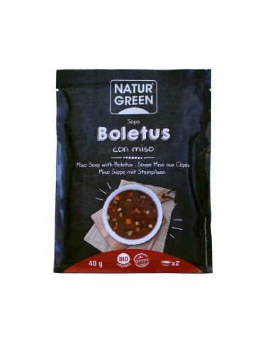 Naturgreen Sopa Boletus Miso 40 Gr de Naturgreen