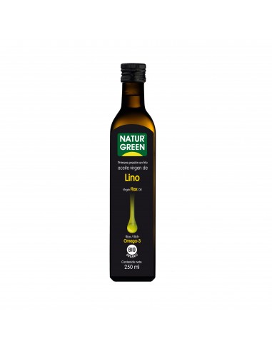 Aceite De Lino 1ª Presion Frio 250Ml. Bio de Naturgreen