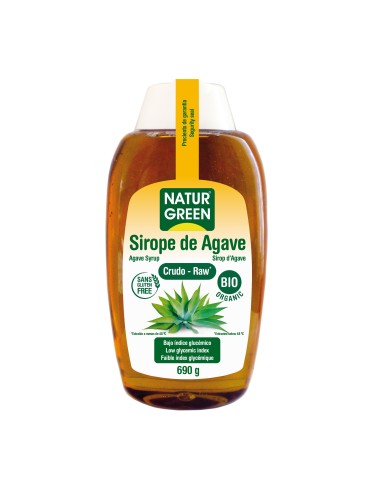 Sirope De Agave Crudo 500Ml. Bio de Naturgreen