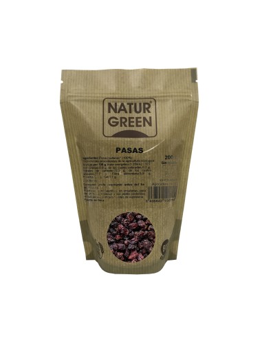 Pasas Sultanas Bio 200 Gr de Naturgreen