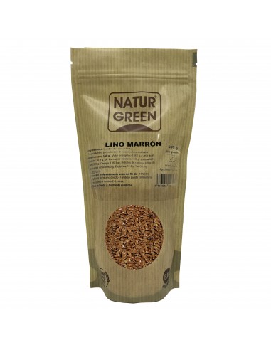 Lino Marron Bio 500 Gr de Naturgreen