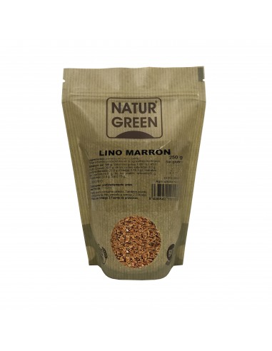 Lino Marron Bio 250 Gr de Naturgreen