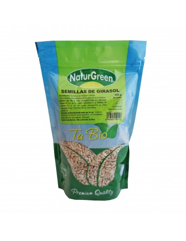 Semilla De Girasol Bio 450 Gr de Naturgreen