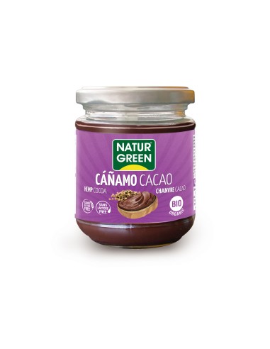 Naturgreen Crema Cañamo Cacao 200G de Naturgreen