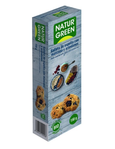 Ecogalleta De Manzana Sin Azucar Añadido de Naturgreen