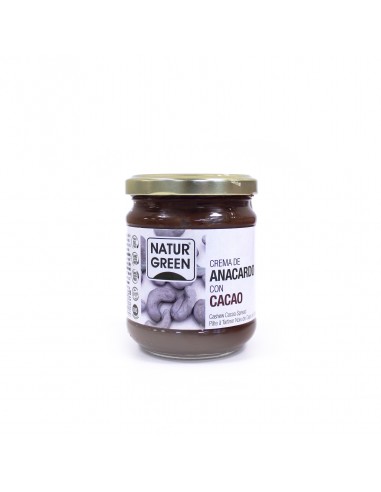 Naturgreen Crema Anacardo Cacao Bio 200 G de Naturgreen