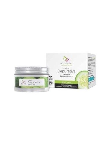 Crema Depurativa Pepino-Karite 50Ml. de Armonia