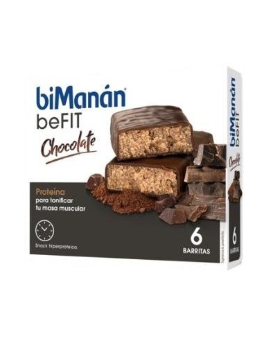 Bmn Pro Barritas Sabor Chocolate 6Uds. Bimanan