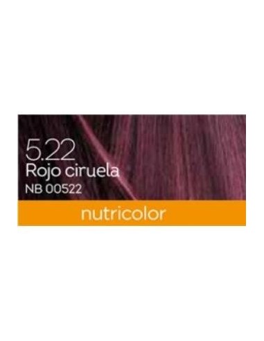 Tinte Plum Red Dye 140 Ml Rojo Ciruela ·5.22 de Biokap