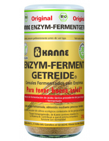 Kanne Enzym Ferment Cereal 250 gramos de Biolasi