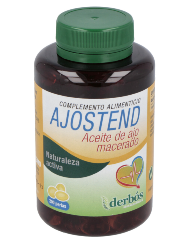 Ajostend Ajo Macerado 500Mg. 200Perlas de Derbos