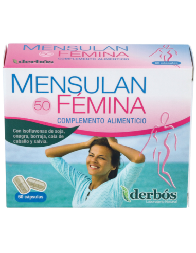 Mensulan Femnina 50 Isoflavonas 60Cap. de Derbos