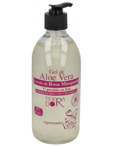 Gel Aloe Vera Y Rosa Mosqueta 500Ml. de Derbos