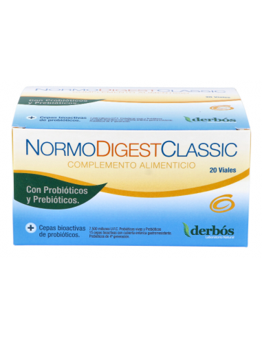 Normodigest Classic 20Viales de Derbos