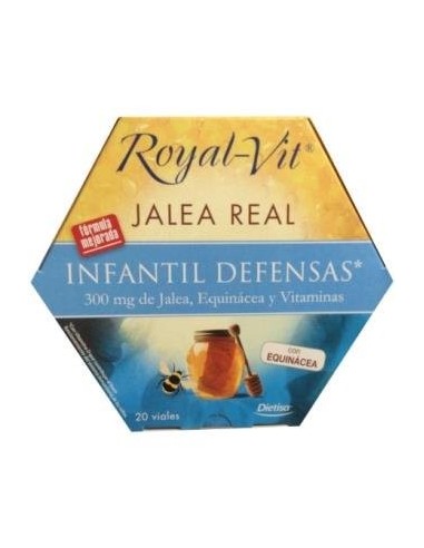 Jalea Real Royal Vit Infantil 300Mg. 20Amp de Dietisa