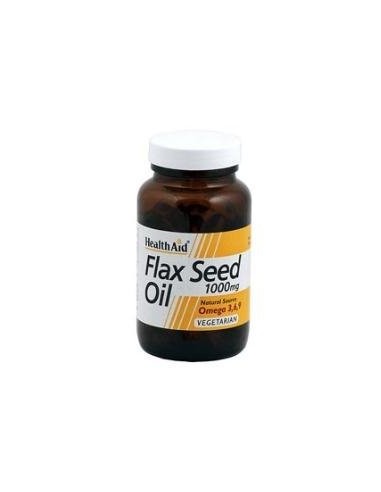 Aceite De Linaza Flaxseed Oil 60Cap. Health Aid de Health Ai