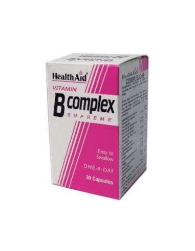 Vit B Complex 30Cap. Health Aid de Health Aid