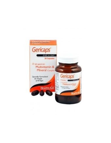 Gericaps Multinutriente 30Cap. Health Aid de Health Aid