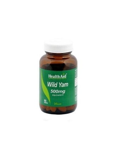 Ñame Silvestre (Wild Yam) 60 Comprimidos Health Aid de Healt