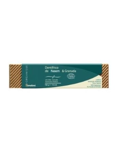 Dentifrico Organique Neem Y Granada 150 Gramos Himalaya