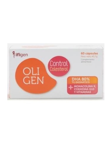 Oligen Control Colesterol 60 Cápsulas  Ifigen