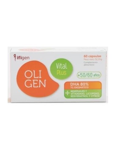 Oligen Vital Plus (Oligen Senior) 60 Cápsulas  Ifigen