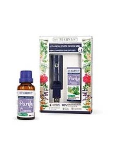 Combo Usb Ultra Nebulizador + Synergy Purify 30Ml Marnys