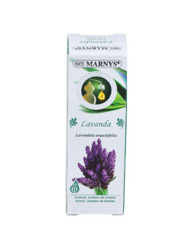 Aceite Esencial Alimentario De Lavanda     Estuche Con Botella - 15 Ml Marnys