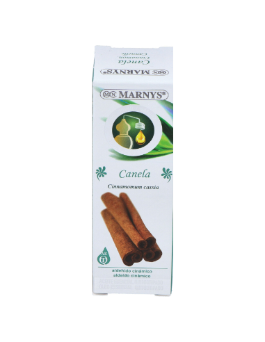 Aceite Esencial Alimentario De Canela   Estuche Con Botella - 15 Ml Marnys