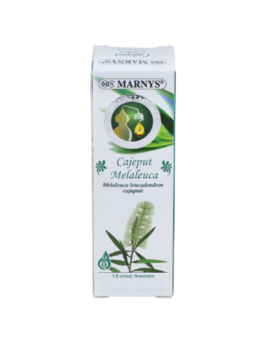 Aceite Esencial Alimentario De Cajeput  Estuche Con Botella - 15 Ml Marnys