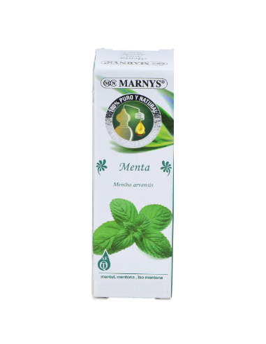 Aceite Esencial Alimentario De Menta Arvensis      Estuche Con Botella - 15 Ml Marnys