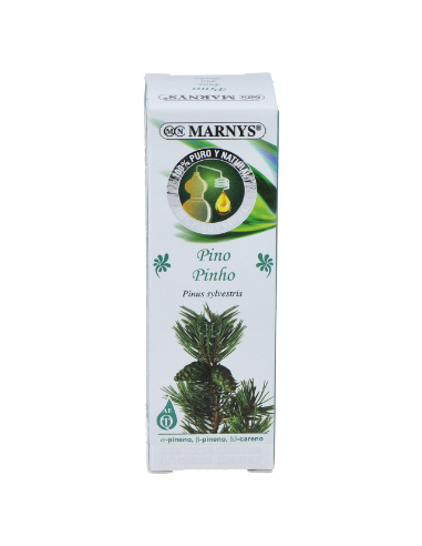 Aceite Esencial Alimentario De Pino   Estuche Con Botella - 15 Ml Marnys