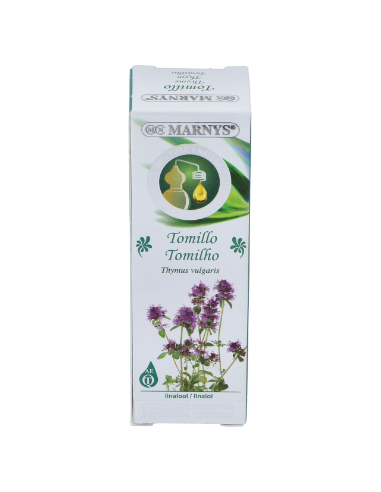 Aceite Esencial Alimentario De Tomillo  Estuche Con Botella - 15 Ml Marnys