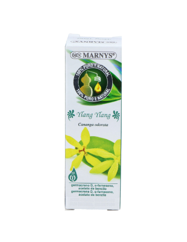 Aceite Esencial Alimentario De Ylang Ylang    Estuche Con Botella - 15 Ml Marnys